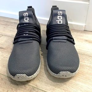 ADIDAS Men's Lite Racer Adapt 3.0, gray, Running Shoe, size 9.5, new, never worn